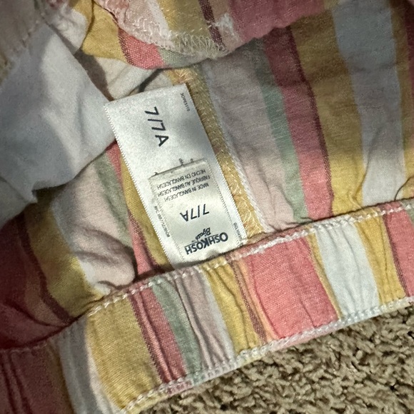 Striped Multicolor Shorts Set - Picture 3 of 4